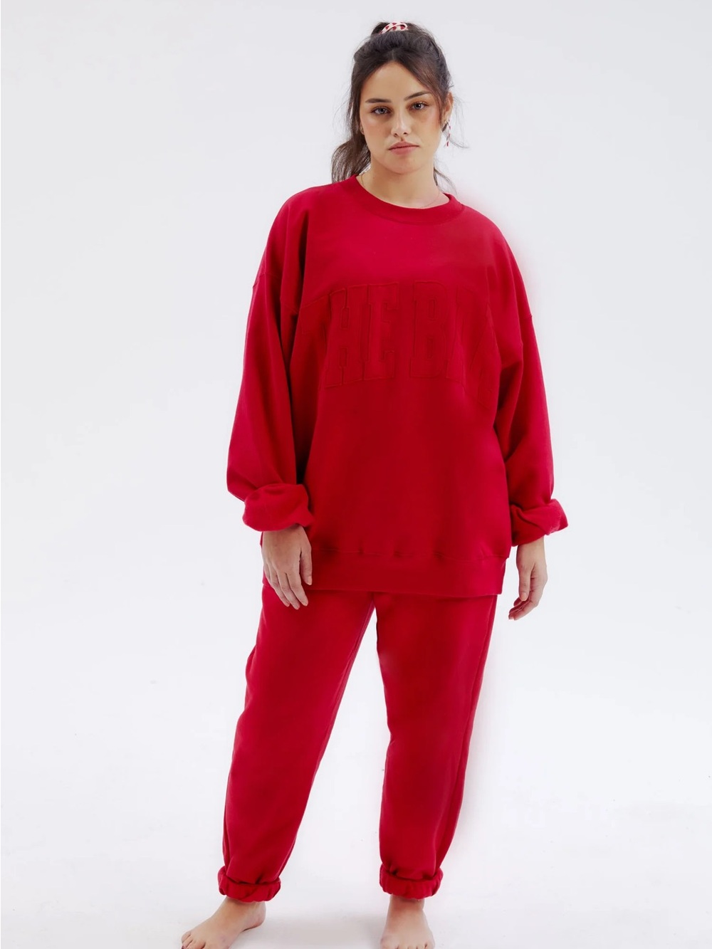 The Bar HERITAGE sweatshirt ruby